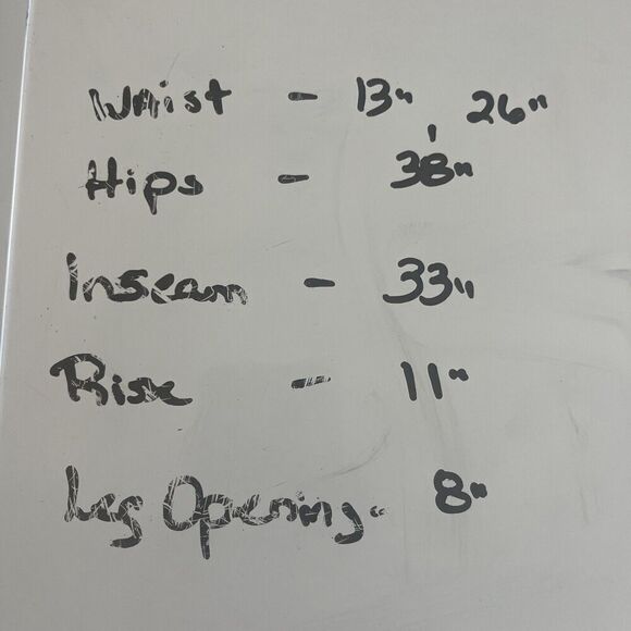 J. Galt Brandy Melville Jeans S High Rise Wide Leg Carpenter Pants Utility Brown - Picture 9 of 9